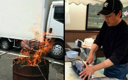 特選わら焼き鰹タタキの盛り付けセット（手間いらず）ヤマシン