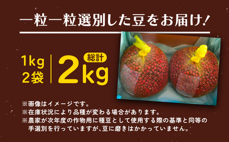 大納言小豆 2kg 北海道 十勝 小豆 あずき [BEAA016]