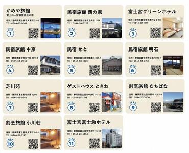 0150-18-03 富士宮市ゴルフ場共通利用券・宿泊施設利用券セット 寄附額15万円コース