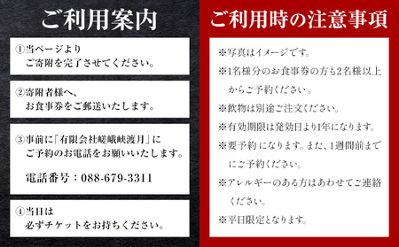 もう一つの嵯峨峡で味わう"渡月"の京料理　四季のミニ懐石 お食事券 2名様 ※平日限定※ 