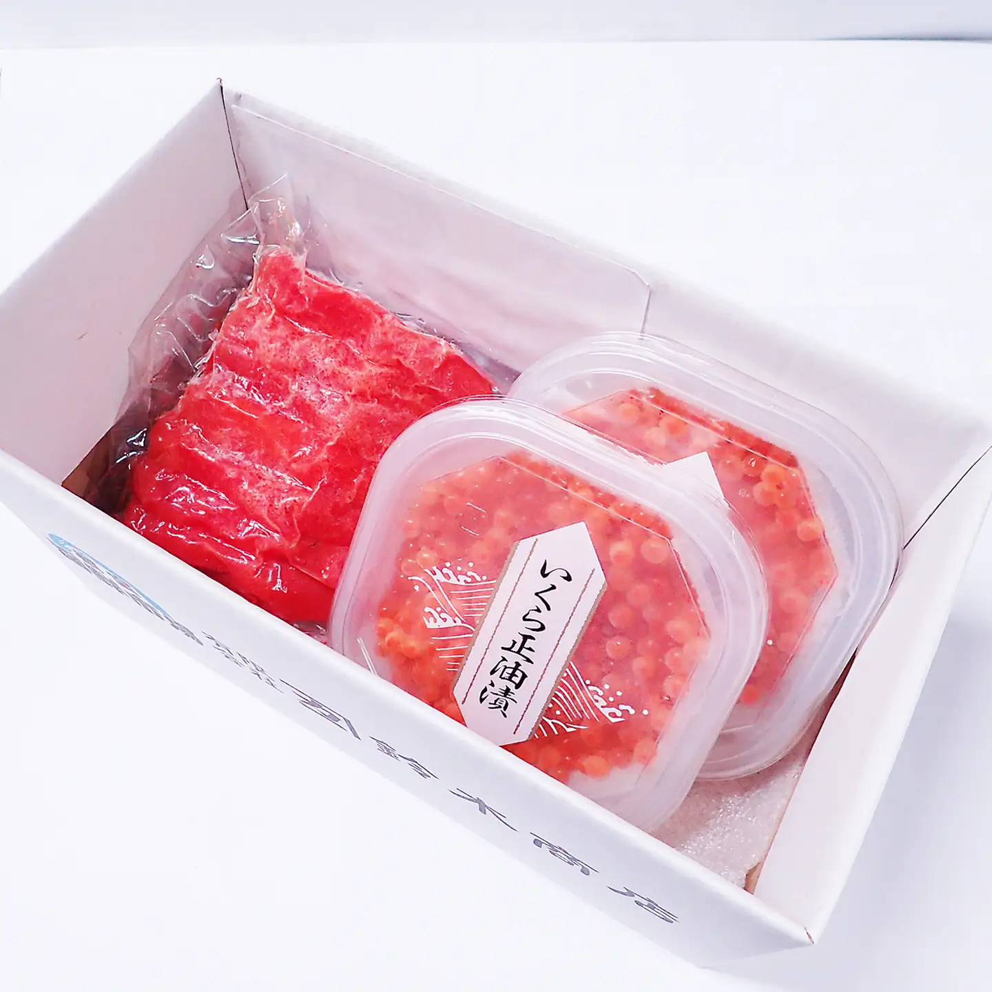 いくら醤油漬(鮭卵)70g×2P、辛子明太子200g A-11151