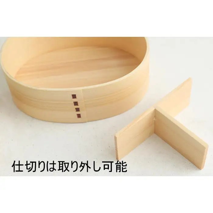 紀州漆器 曲げわっぱ まげわっぱ 弁当箱 だるま 赤 ［YS107］
