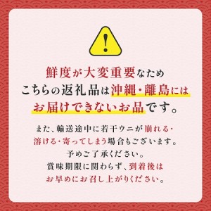  極上 エゾバフンウニ 折詰 200g A 23年6月上旬～8月中旬迄