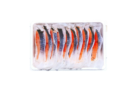 塩キングサーモン切り身1切(約100g)×18P C-09011