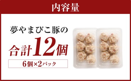 「夢やまびこ豚」大きな焼売 | 豚肉 焼売 しゅうまい シュウマイ 簡単調理 中華料理 おかず 惣菜 冷凍 愛知県 幸田町 送料無料