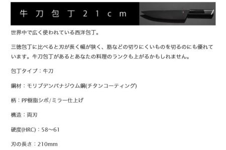 ＮiNJA Cool Kitchen Were 牛刀包丁　H22-08