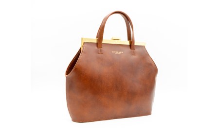 ハンドバッグ KIYOKAWA AURDEY AUD003 牛革 ハンドバッグ【2way】 ネイビー