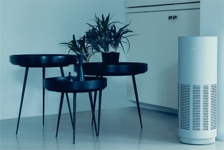 EE030D_cado カドー空気清浄機 LEAF320i クールグレー