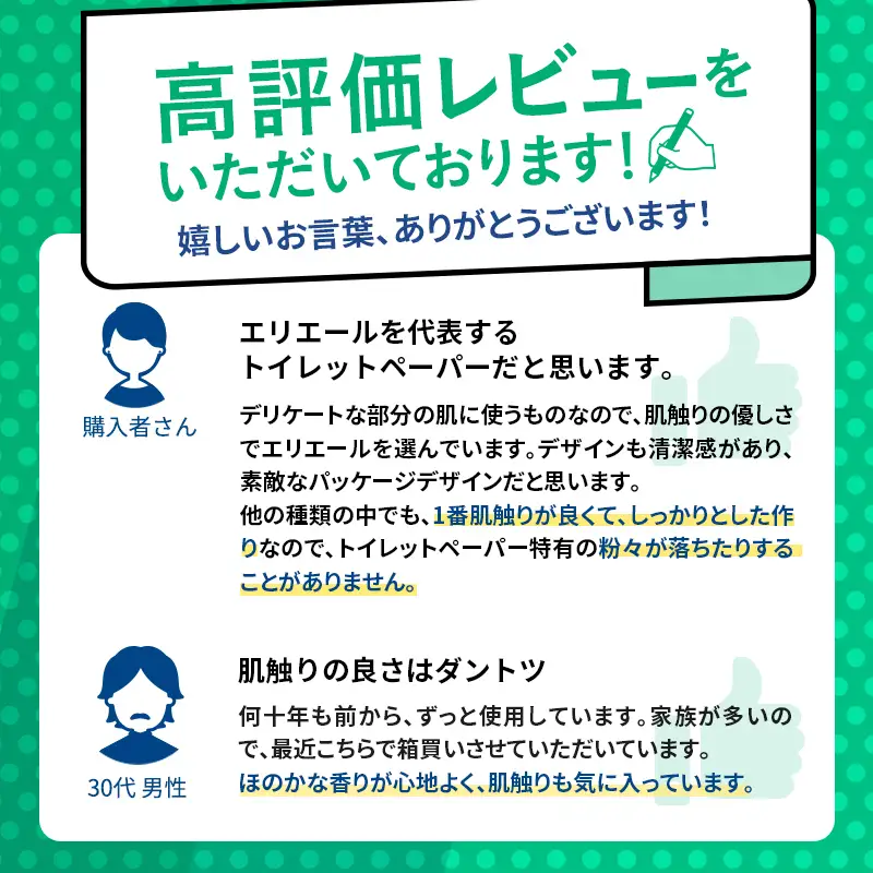 ティッシュ エリエール トイレット  ボックス ティシュー  2品別送