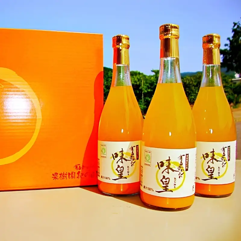 有田みかんの味皇（あじおう）720ml×3本【kjk100A】