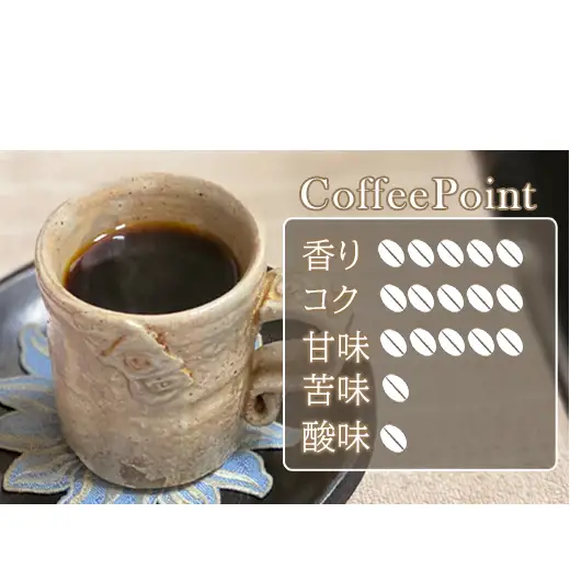 夢紀行オリジナルブレンドコーヒー 挽き粉 500g（100g×5袋）