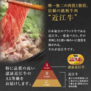 【最短1週間発送】【数量限定】【近江牛 西川畜産】A5ランク雌牛　厳選トリプル ふるさと納税 牛肉