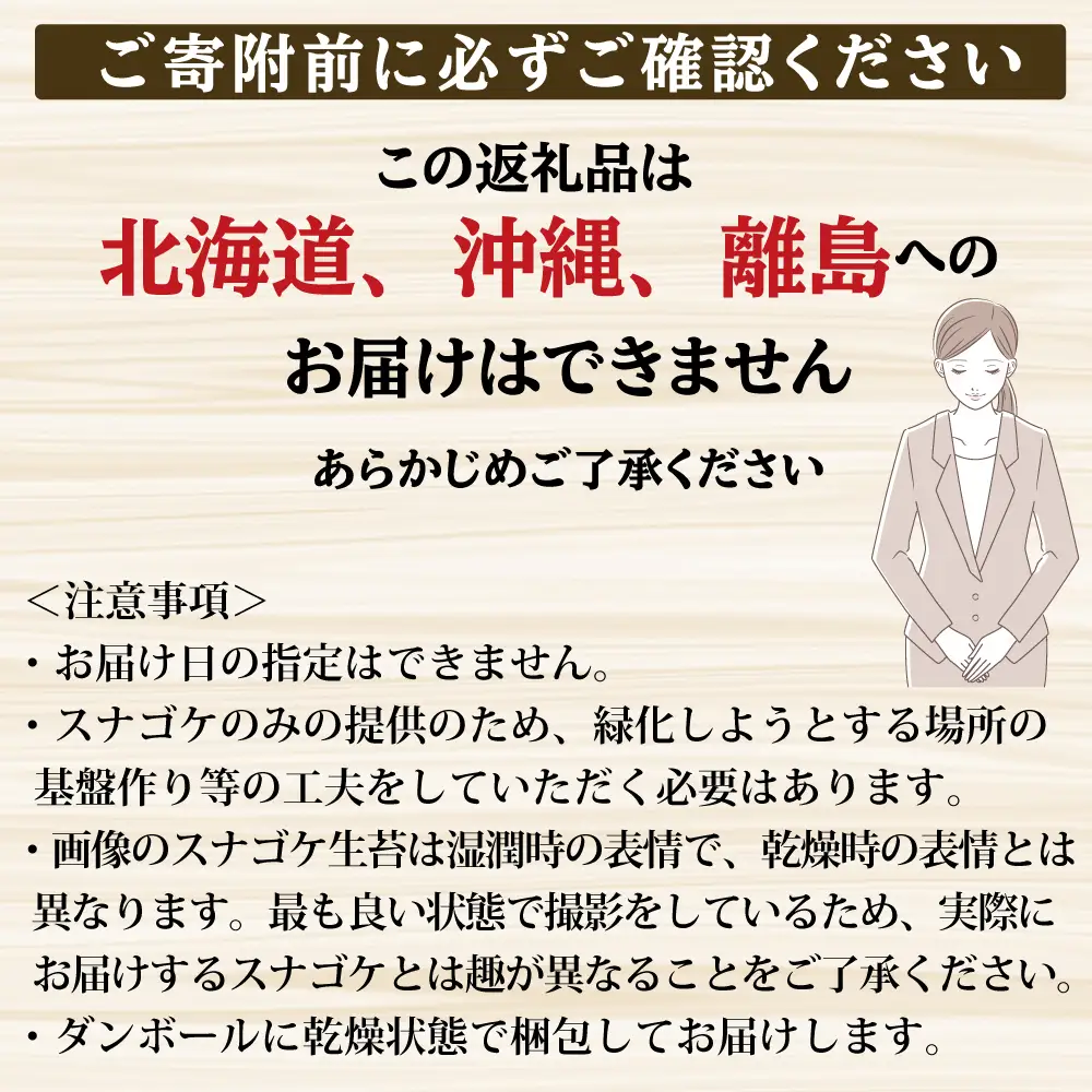スナゴケ生苔6シート1セット【北海道・沖縄・離島　配送不可】