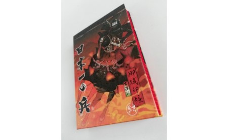 御城印帳史上初！台紙も真田赤備え！映える岩櫃城オリジナル御城印帳／御城印3種のセット 雑貨 日用品 