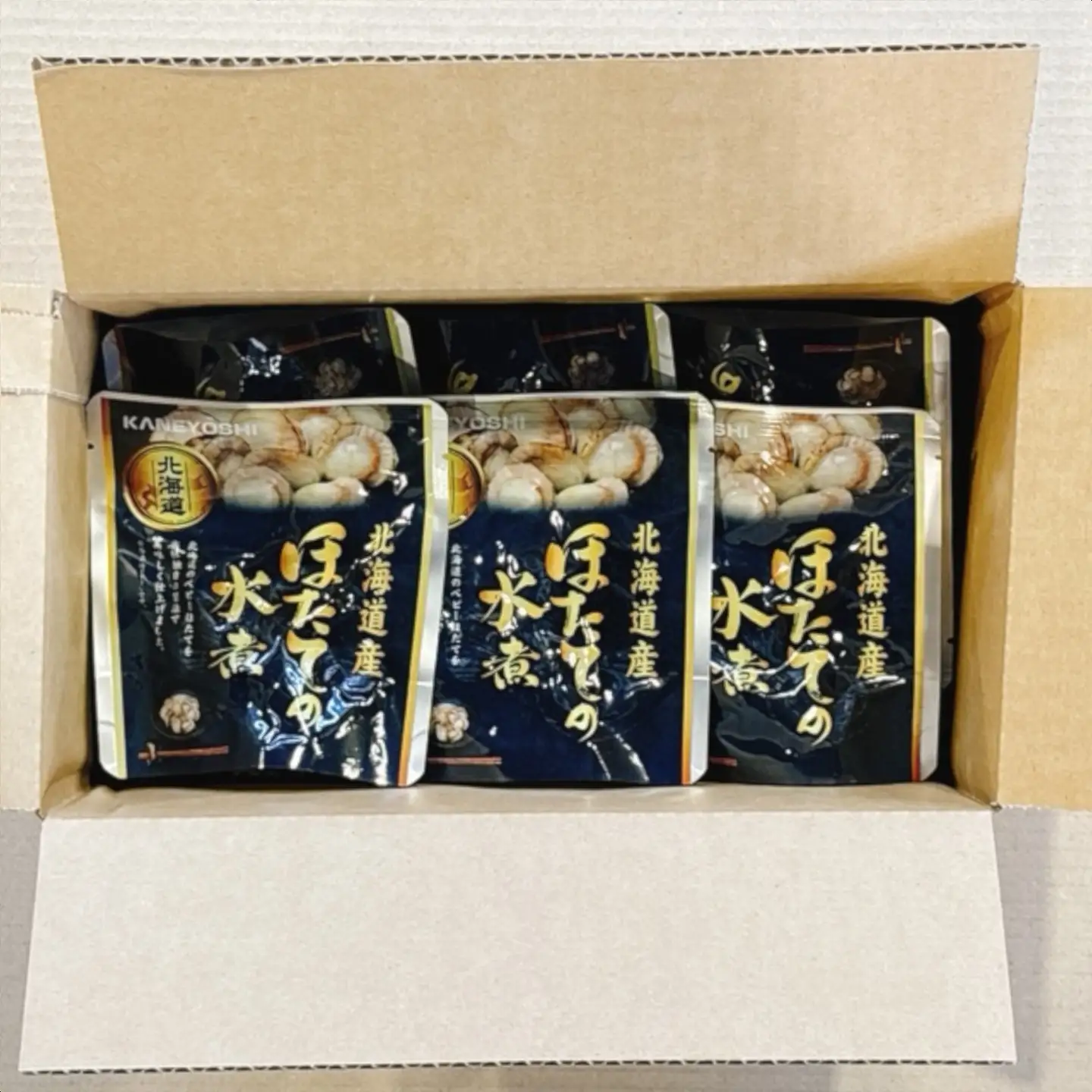 ＼漁業者応援品／【常温保管可】ほたての水煮12P A-09058