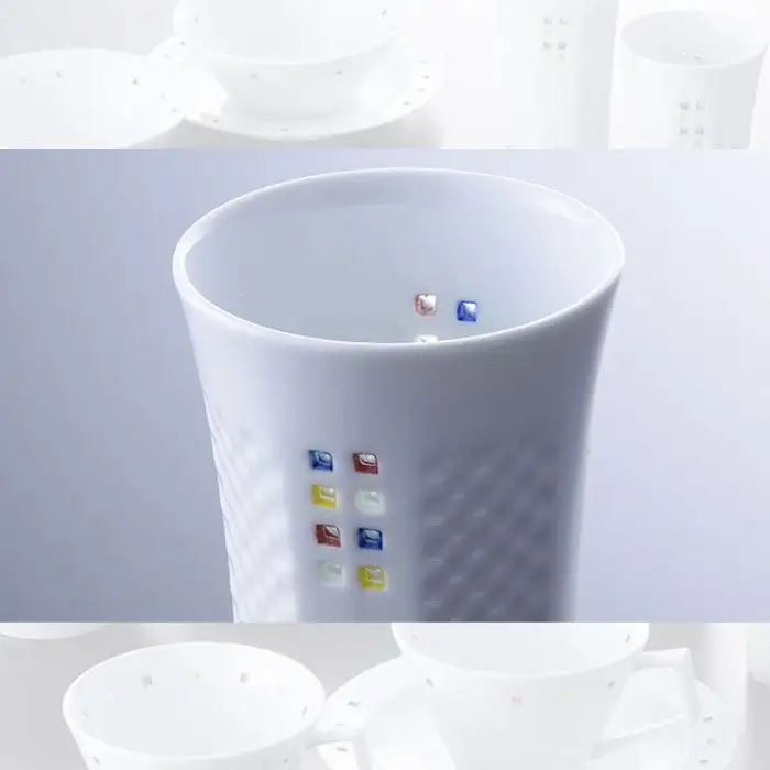 【波佐見焼】水晶カラフルスクエア プレート ボウル マグカップ 含む バリューセット（お二人様用） 食器 皿 【丹心窯】 [AB09] 波佐見焼