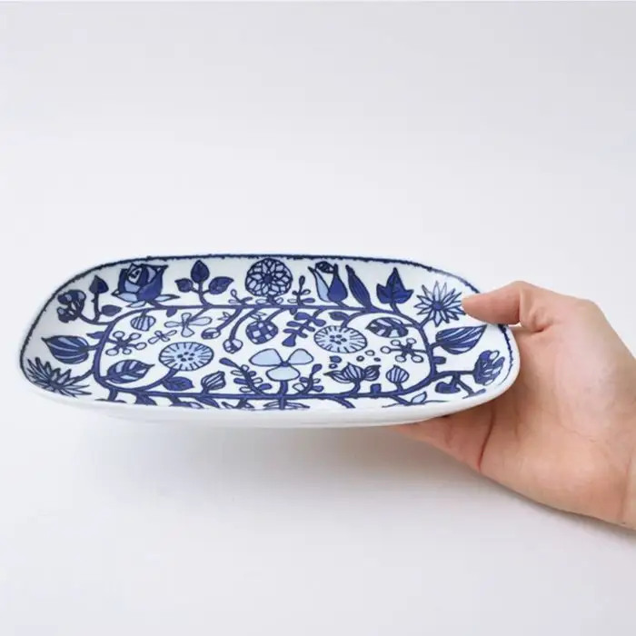 【波佐見焼】フラワーパレード 焼皿 プレート 3カラー 各2計6枚セット 食器 皿 【福田陶器店】 [PA24] 波佐見焼