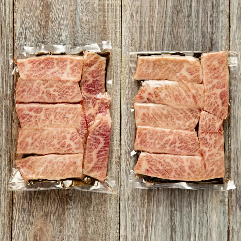 50-70 紋別名物 流氷昆布締め和牛三角バラカルビ 1kg