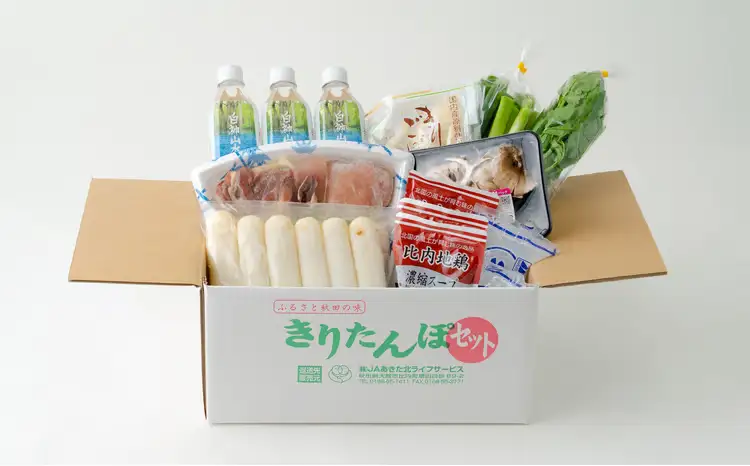 きりたんぽ鍋セット6人前　175P1504【 JAあきた北ライフサービス】