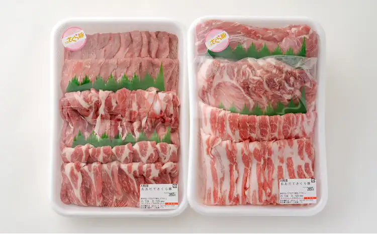 大館さくら豚詰め合わせ2.85kg　175P2151【田村精肉店】