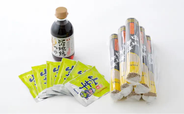 85P5502 中山とろろそばセット1.5kg【 OGURA】