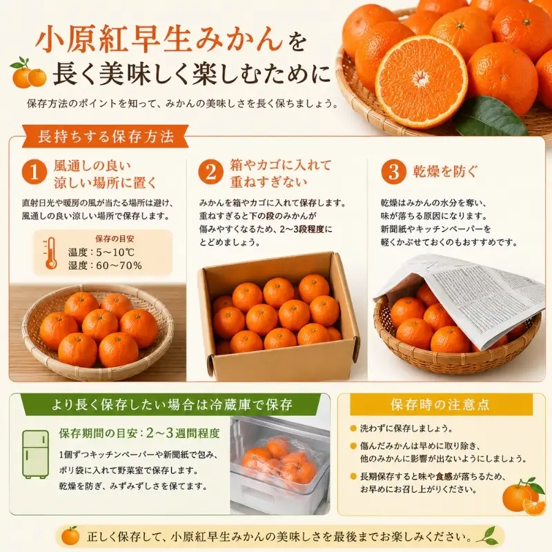 小原紅早生みかん　約5kg 果物類 柑橘類 フルーツ 