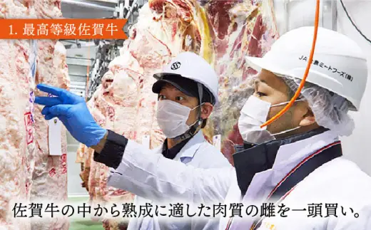 佐賀牛 ランプ ステーキ 計600g  赤身 すてーき[FAY043]