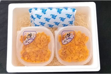 エゾバフンウニ塩水パック70～80g×6P[11月中旬以降発送] E-53006