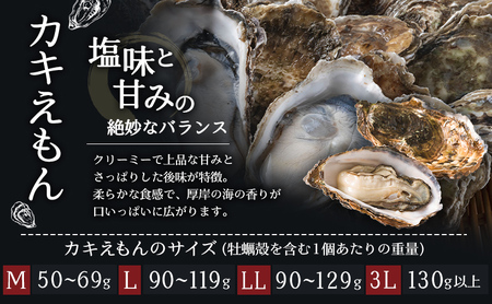 牡蠣 3種 食べ比べ セット 厚岸オイスター★オールスターズ 生食 殻付き 牡蠣
