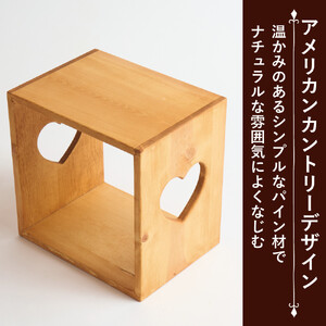 スクエアBOX ハート