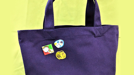 ＜ ギフト ＞ あじさいオリジナルピンバッチセット ピン バッジ セット オリジナル アクセサリー 飾り ふるさと納税 12000円 [AP008ya]