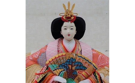 雛人形 京八番親王 双金有楽錦 金襴敷 雛人形