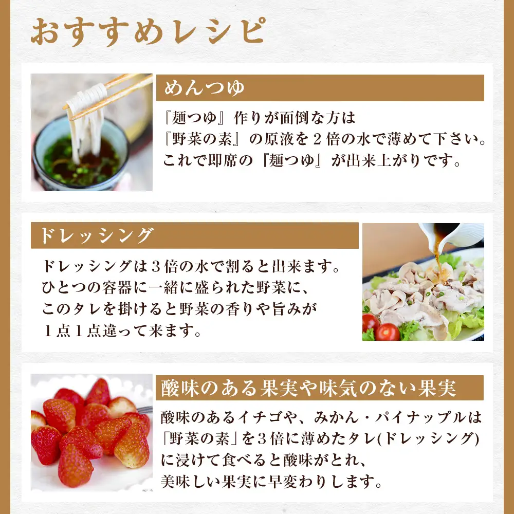 【宮崎小林・地鶏の里】野菜の素セット