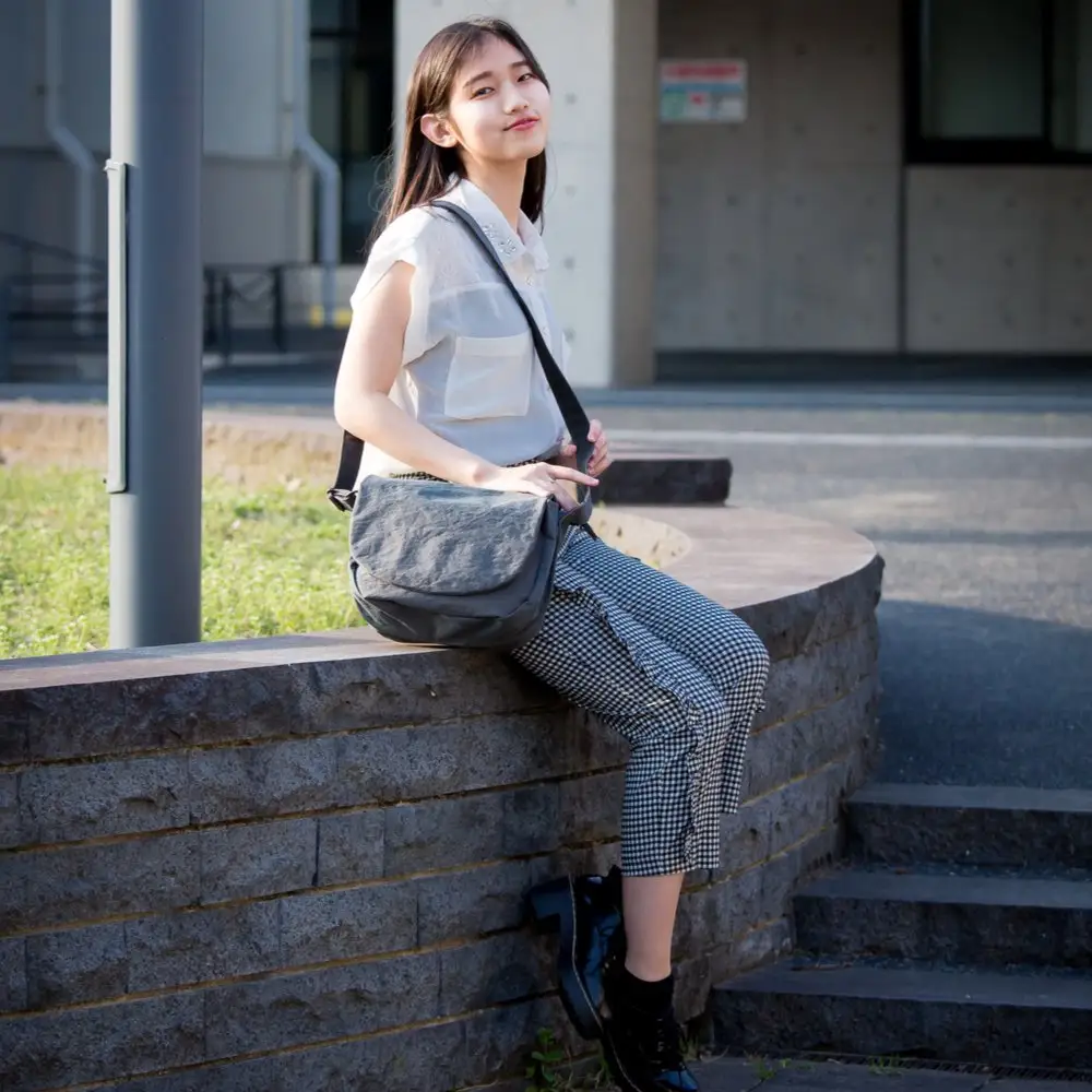 TUTUMU S3900 Flap フラップショルダー グレー