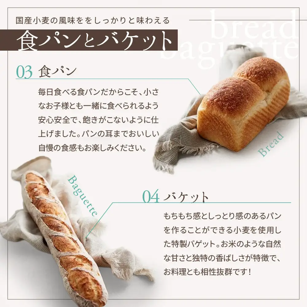 バカンス ファミリー朝食パンセット 4名様3日分 パンパンパンパン