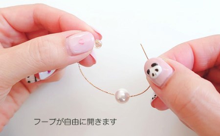 akoya フープピアス （K18WG） 8.5～9.0ミリ 真珠 アコヤ パール ピアス 18金 K18 WG アクセサリー ギフト ホワイトデー クリスマス 伊勢志摩 志摩ﾌｰﾌﾟ 
