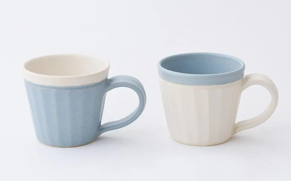 【晋六窯】PELICAN TEA POT/BLUE＆CUP(色違いのCUP 2個)｜京都 急須 食器 急須