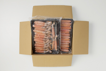 しゃぶしゃぶ用ずわいがにポーション500ｇ(25～30本)×2P F-11001