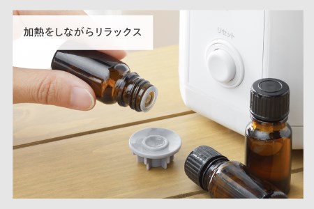 スチーム式パーソナル加湿器 ホワイト (SK-E961W)