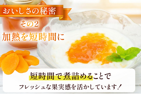 ジャム 果実60%のアプリコットジャム 290g 5個 セット