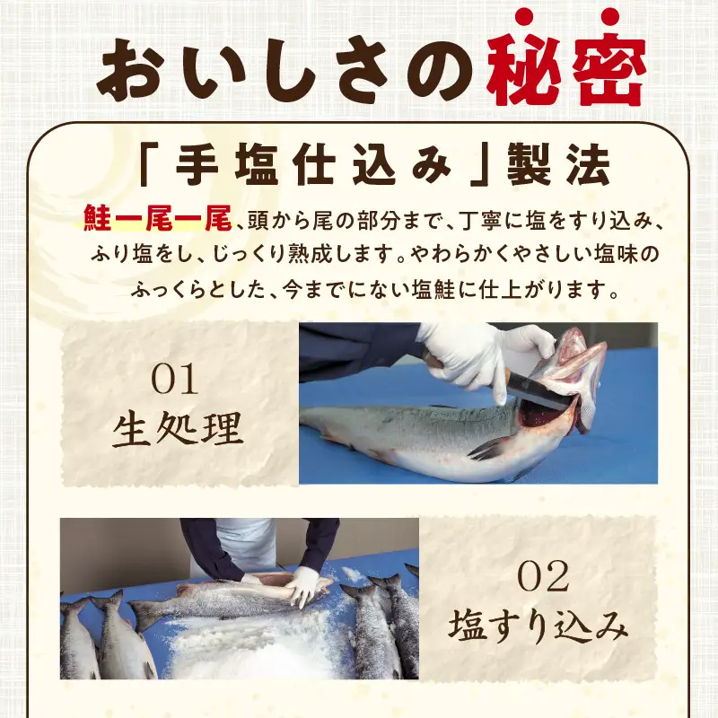 北海道産 天然 秋鮭 15切身 900g 鮭_T011-0789
