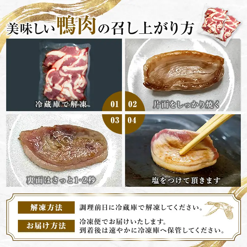 『満天☆青空レストランでご紹介!』極上の鴨を手軽に楽しむ 最上鴨切り出し肉 約1kg 鴨肉 山形県 新庄市 F3S-1409