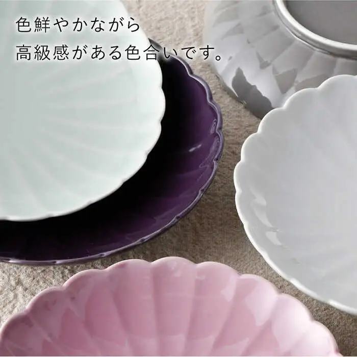【波佐見焼】RINKA 15cm プレート 5色セット 食器 皿 【長十郎窯】 [AE37] 波佐見焼