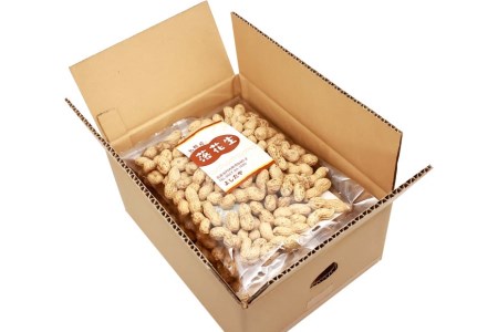 BF165 島原産　煎り落花生（180g×4袋）【高級品種ナカテユタカ】