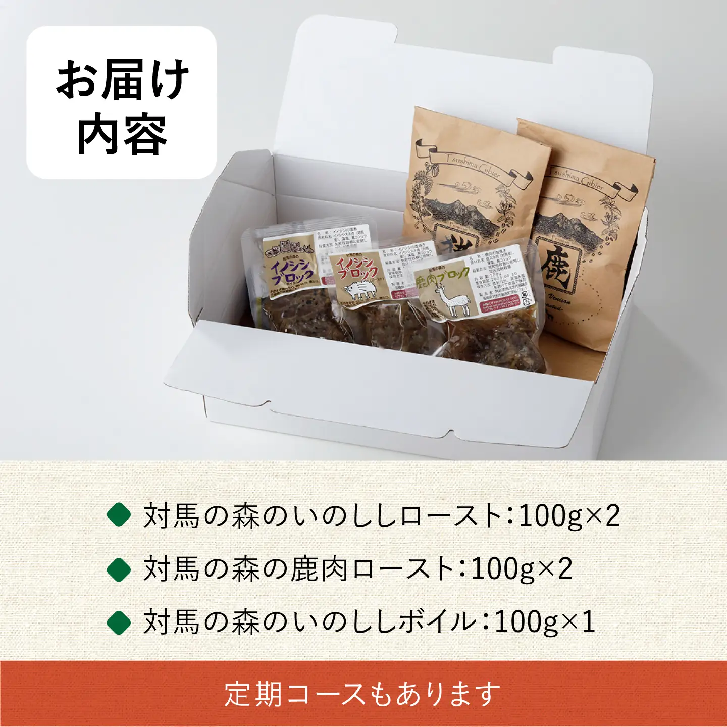 対馬 森のジビエパック お手軽 セット ジビエ 鹿肉 猪肉 筋トレ  [WAM013]