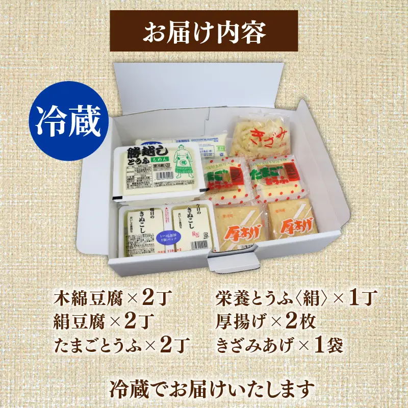 元豊ノ島の実家！梶原食品の豆腐とおあげのセット 豆腐