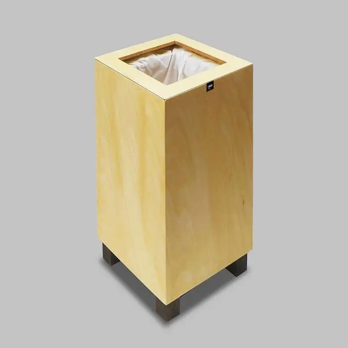 ゴミ箱 TOROCCOmade1840 ナチュラル色 9リットル ダストボックス ハンドメイド