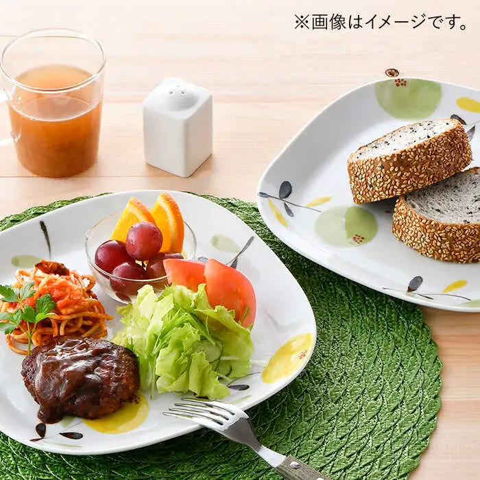 【波佐見焼】モコア スクエア プレート 2枚セット 食器 皿 【陶豊】 [OE16] 波佐見焼