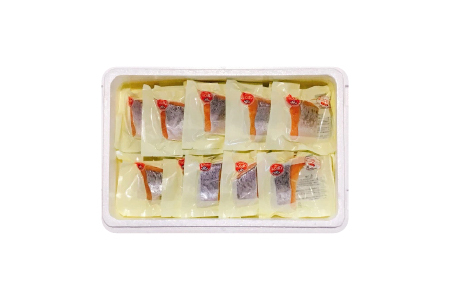 塩サーモンハラミ1切(約40g)×25P A-09077