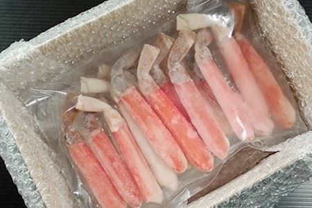 お刺身可！生ずわいがにしゃぶしゃぶ用ポーション300g(12～15本) A-11177